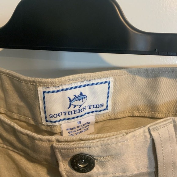 Southern Tide Boys Khaki Pants - Picture 4 of 5